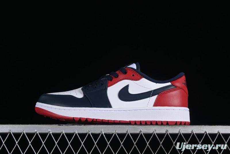 Nike Air Jordan 1 Low Golf Shoes Black Toe - DD9315-113