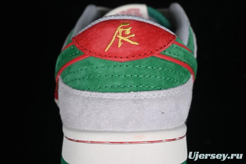 Nike SB Dunk Low Chinese New Year Limited - Azure Dragon Anniversary High-End Custom Low-Top Casual Skate Shoes - CR8033-505