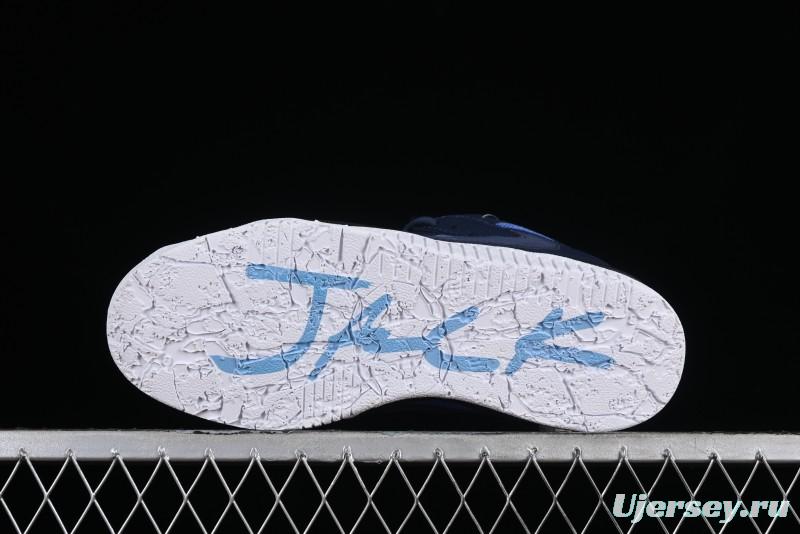 Nike Travis Scott x Jordan Cut The Check AJ1 Basketball Shoes with Velcro Strap - FZ8117-001