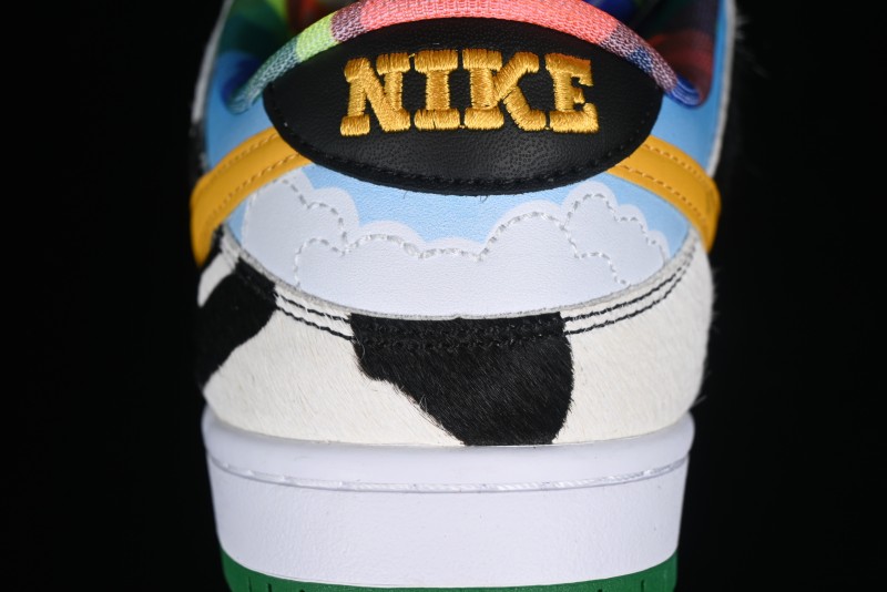 Nike Ben & Jerry's x Nike SB Dunk Low Pro QS "Chunky Dunky" Classic Casual Skate Shoes - CU3244-100