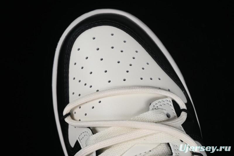 Nike Dunk Retro Saml Panda Mischief Low-Top Casual Sneakers with SB Lace and Retro Black-White Design - DD1391-100