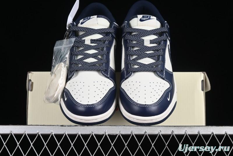 Nike SB Dunk Low Stussy Collaboration - Mark Line Starry Sky Anniversary High-End Custom Low-Top Casual Skate Shoes - BB9898-002
