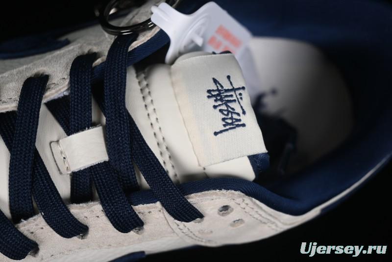 Stussy x Nike SB Dunk Low Collaboration Anniversary Edition Premium Customized Low-Top Casual Skate Shoes - DQ1098-339