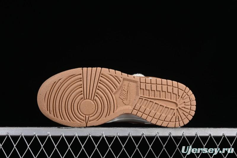 Nike Dunk Low Next Nature "Hemp" Mischievous Doll Soy Milk Bear Maillard Simple and Versatile SB Lace-Up Low-Top Casual Sneakers - DD1873-200