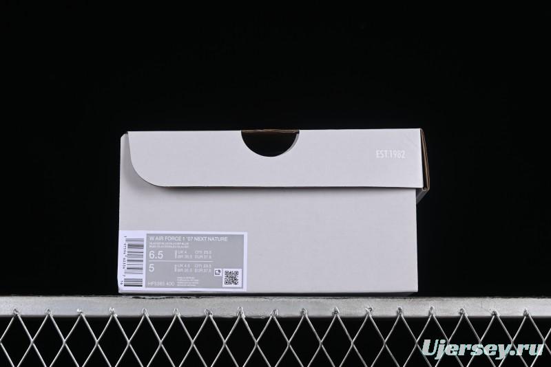 Nike Air Force 1 '07 Low Casual Sneakers with Full-Length Air Cushion - HF5385-400