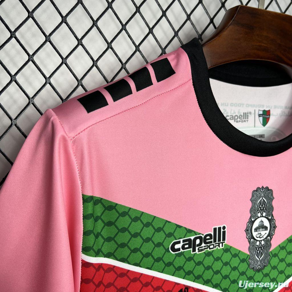 2024/25 CD Palestino Pink Graffiti Jersey