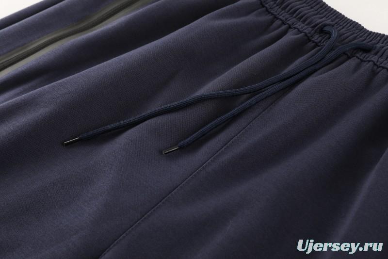 24/25 Nike Navy Hoodie Full Zipper Jacket +Long Pants