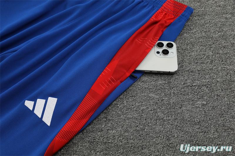 2024 Japan White Half Zipper Jacket+Long Pants
