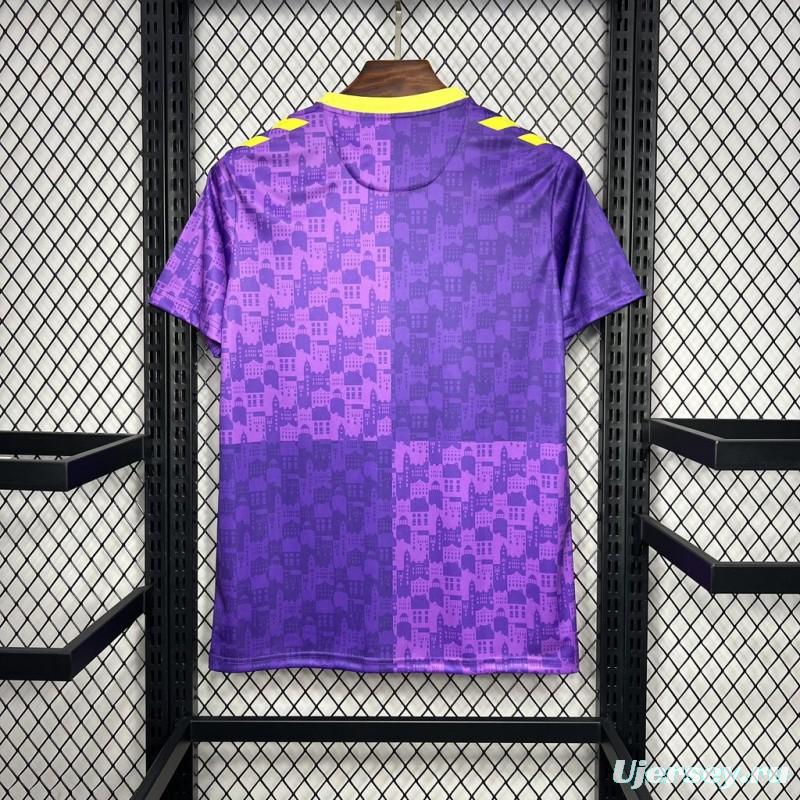 24/25 Malaga Purple Pre-match Training Jersey