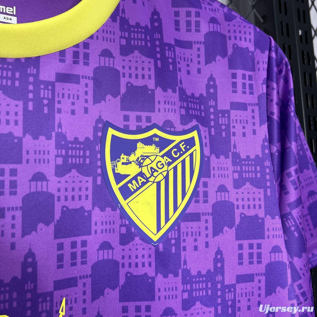 24/25 Malaga Purple Pre-match Training Jersey