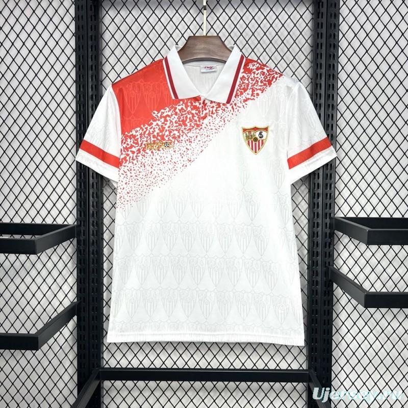 Retro 93/94 Sevilla FC Home Jersey