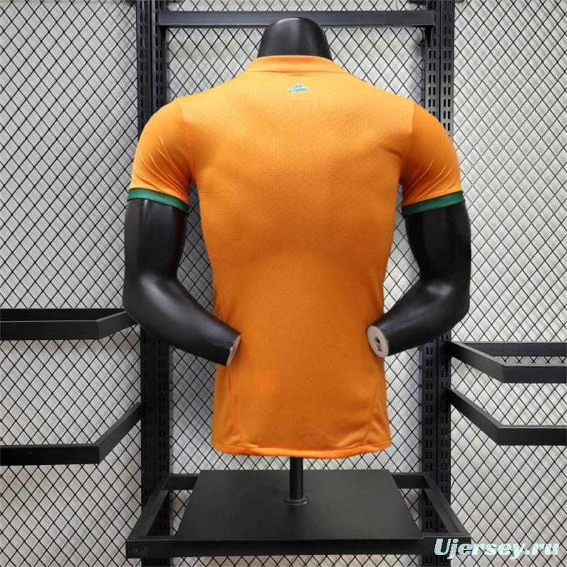 24/25 Player Version Ivory Coast Home Jersey