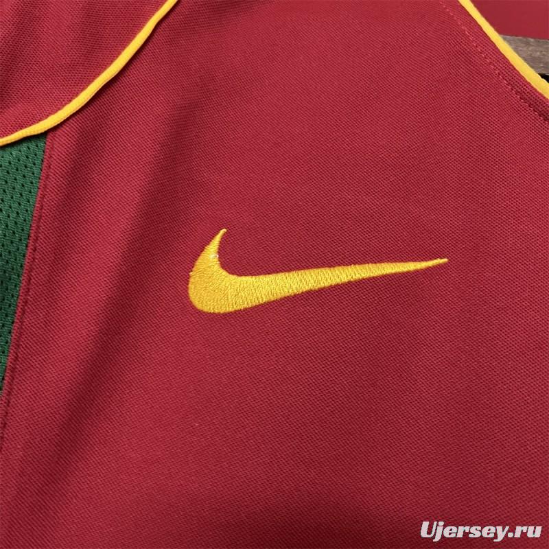 2002 Retro Portugal Home Jersey