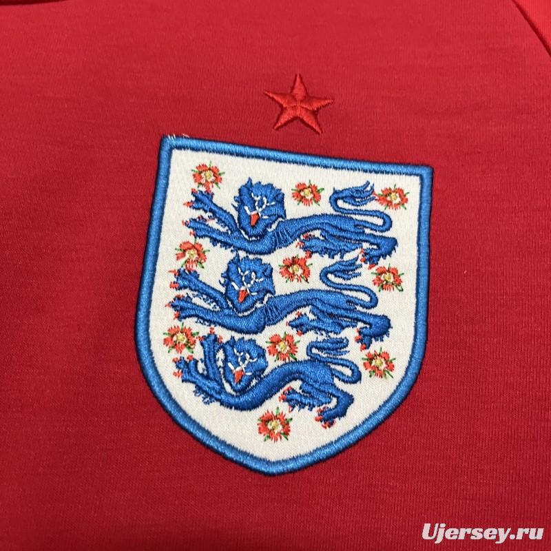 2010 Retro England Away Jersey