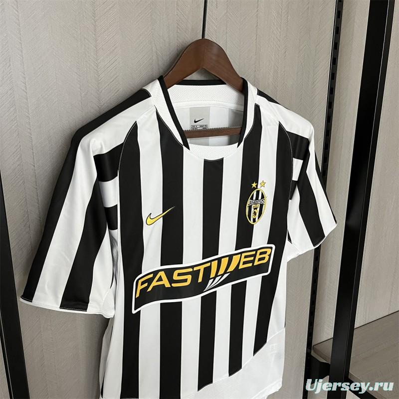 03/04 Retro Juventus Home Jersey