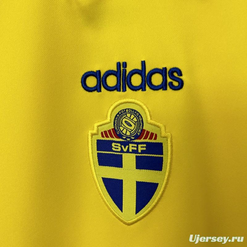 Retro 1994 Sweden Home Jersey