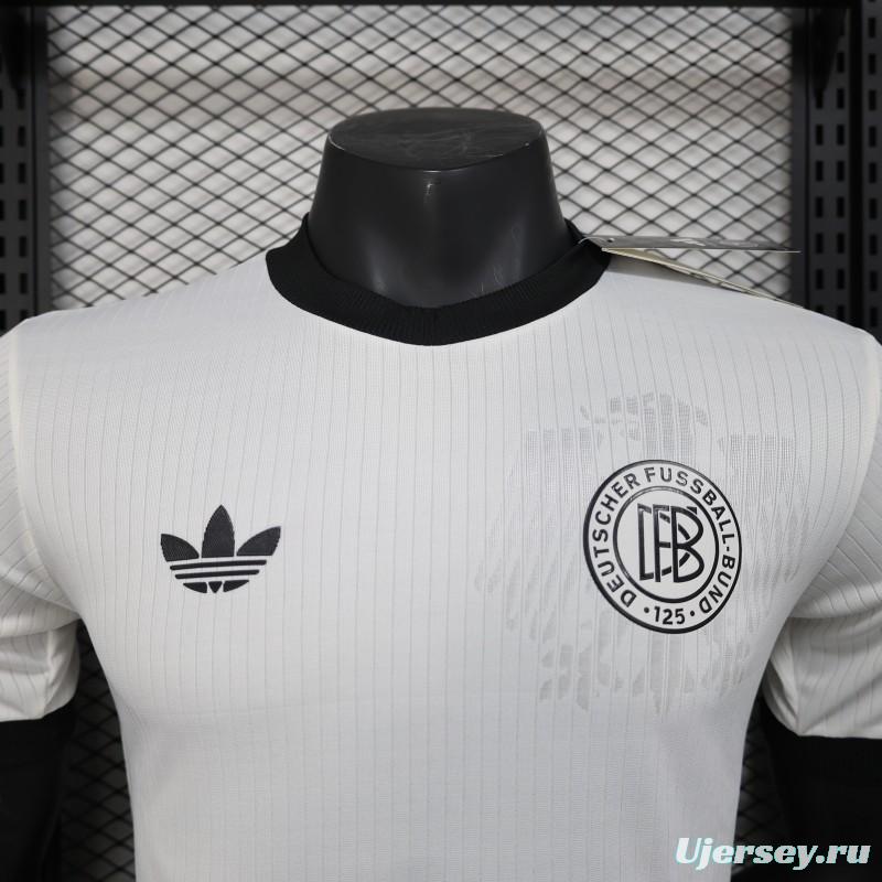 Player Version 2024 Germany Home 125Th Anniversary White Jersey