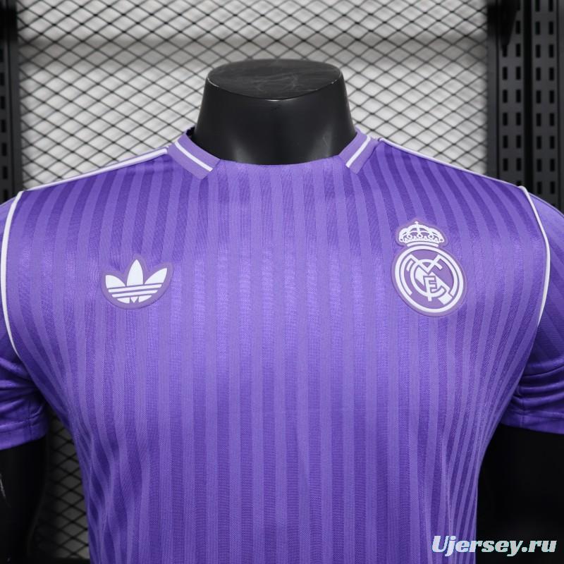 Player Version 25/26 Real Madrid Purple Icon Jersey