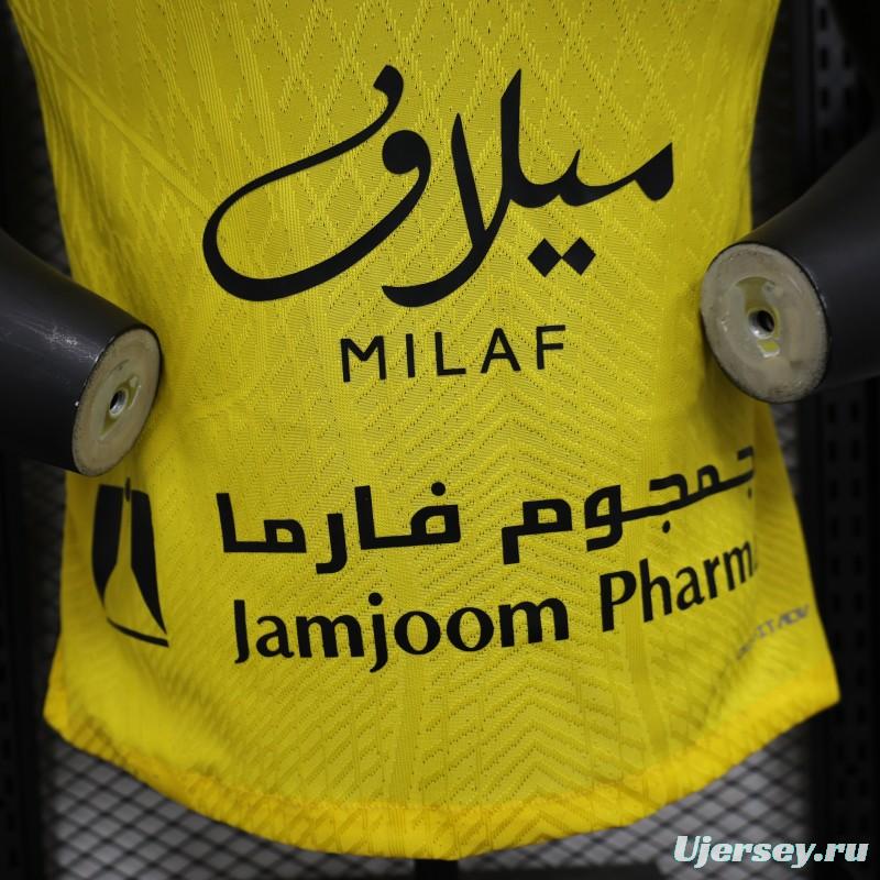 Player Version 25/26 Al-Ittihad Home Jersey