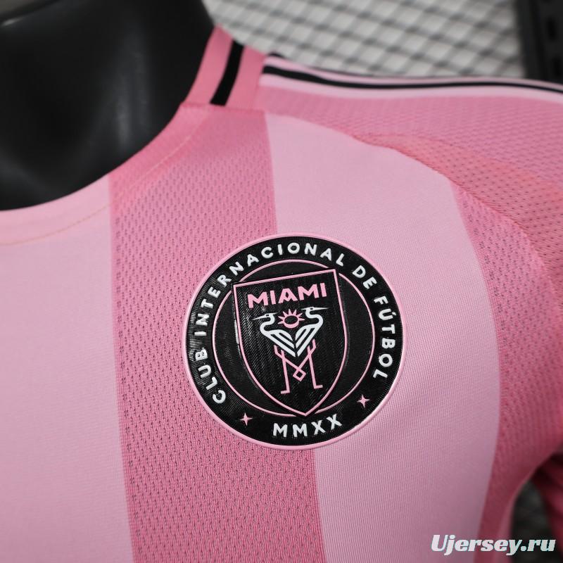 Player Version 25/26 Inter Miami Home Jersey