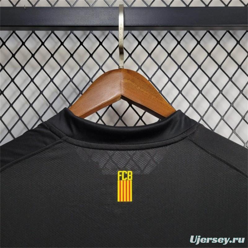 11/12 Retro Barcelona Away Long Sleeve Jersey