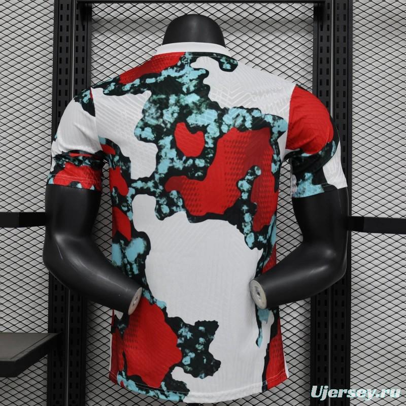 Player Version 24/25 Bayern Munich Pre-Match Jersey With Special Patterns