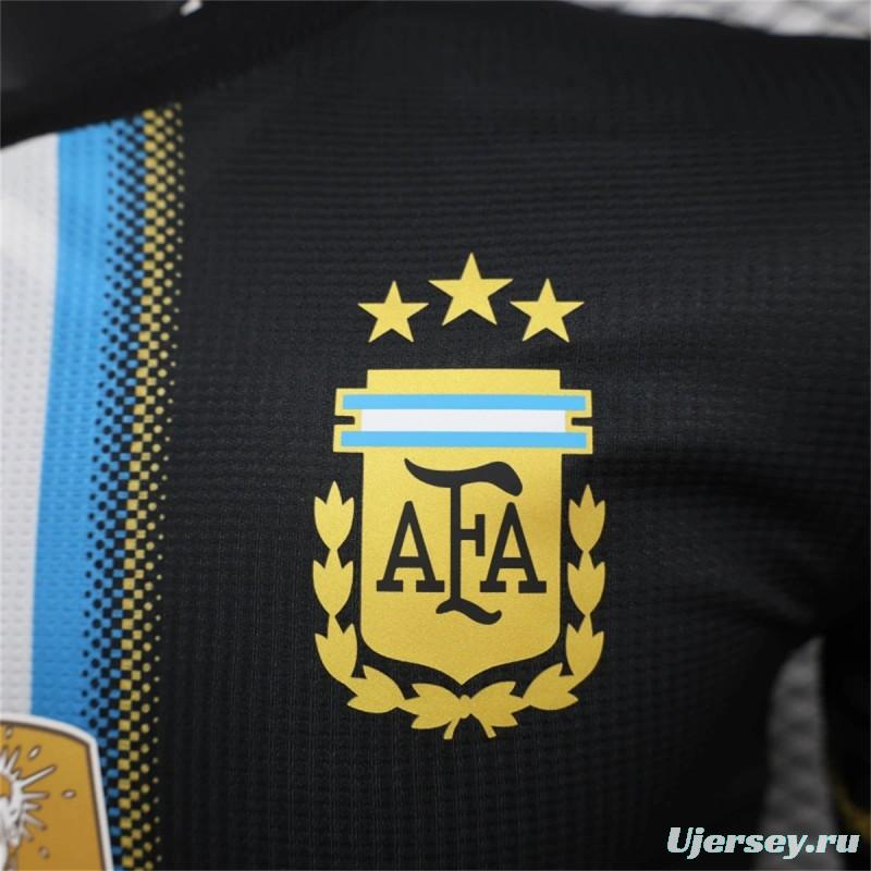 25/26 Player Version Argentina Black Special Concept Jersey