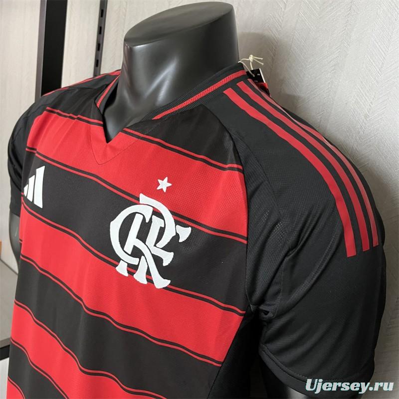 25/26 Player Version Flamengo Home Jersey S-XXXXL