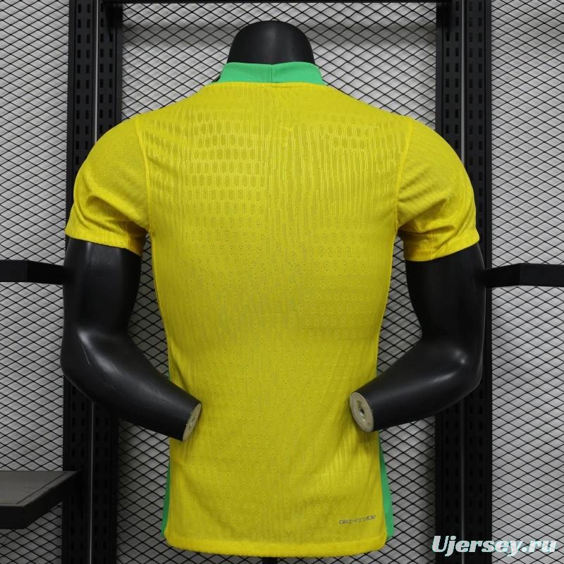 25/26 Player Version Brazil Yellow Jersey