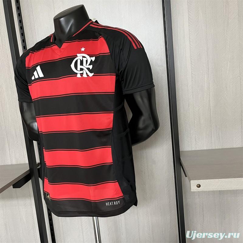 25/26 Player Version Flamengo Home Jersey S-XXXXL