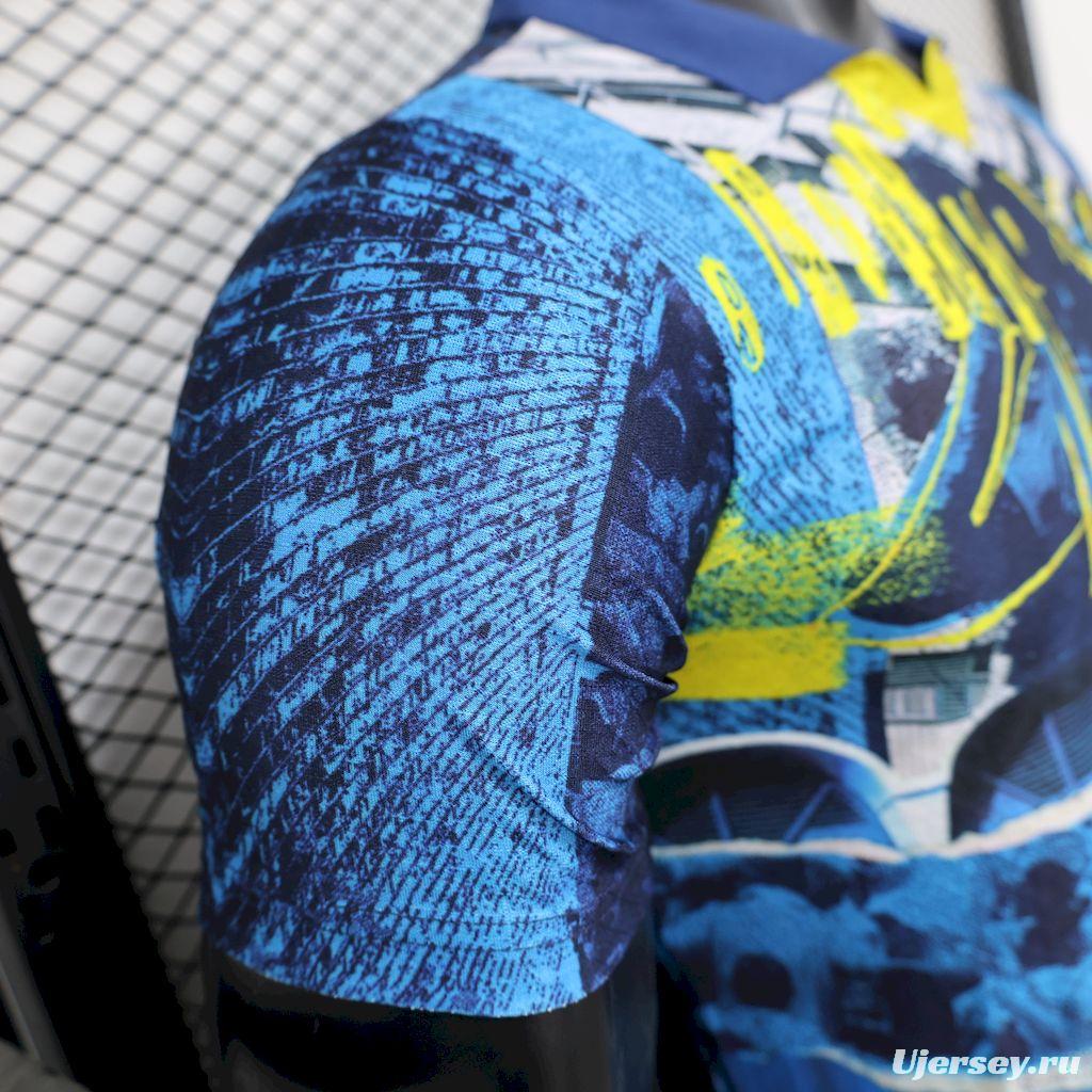 2025/26 Player Version Manchester City Blue Special Edition Jersey