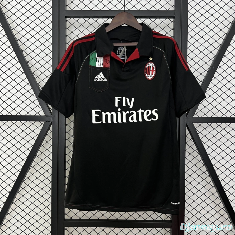 12/13 Retro AC Milan Home Jersey