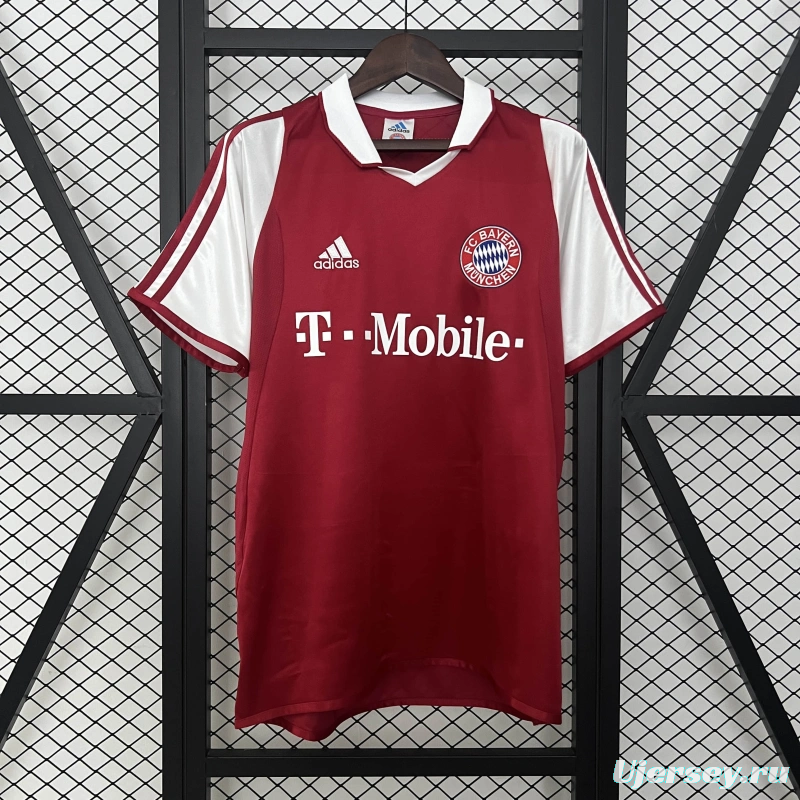 03/04 Retro Bayern Munich Home Jersey