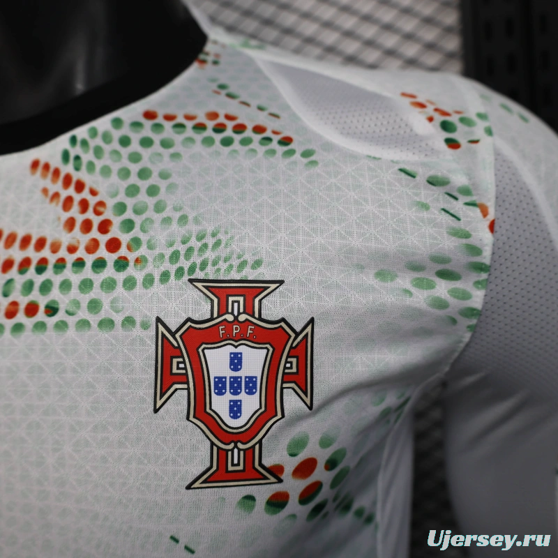 25/26 Player Version Portugal Away Long Sleeve Jersey