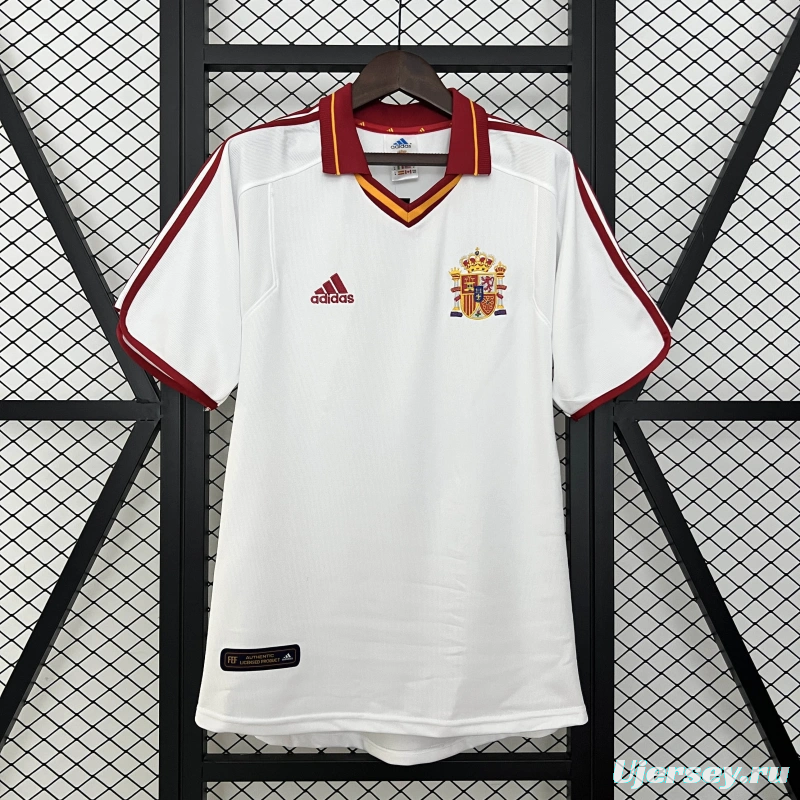 2000 Retro Spain Away Jersey