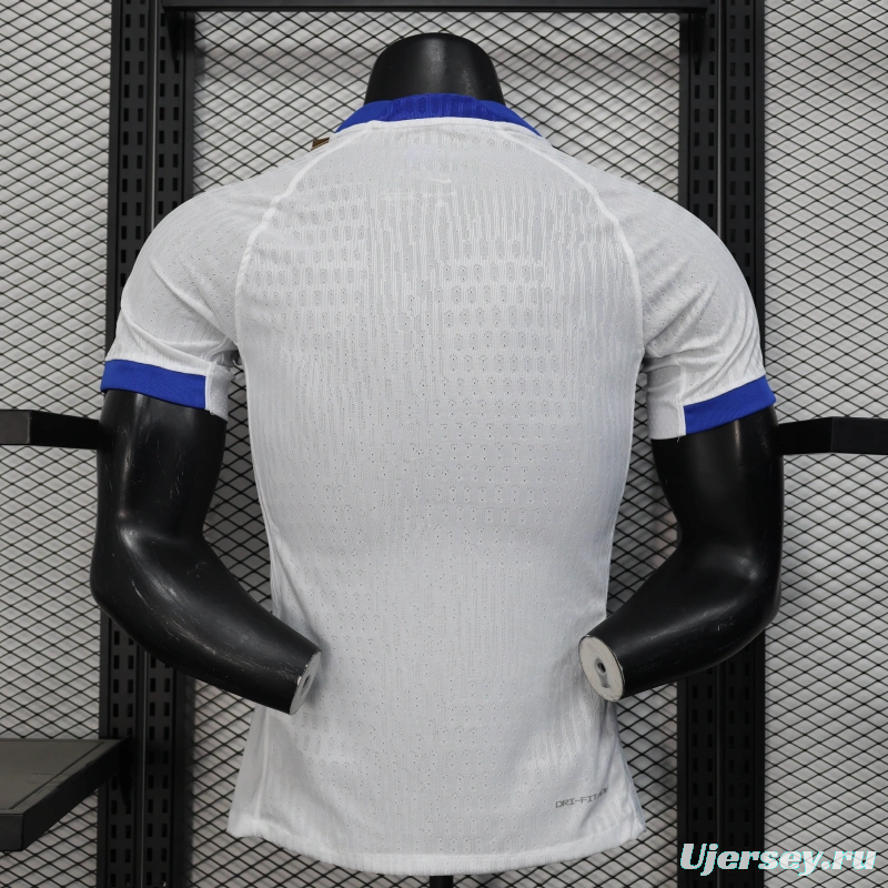 25/26 Player Version England Home Jersey