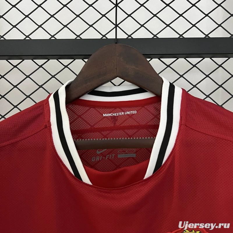 11/12 Retro Manchester United Home Jersey