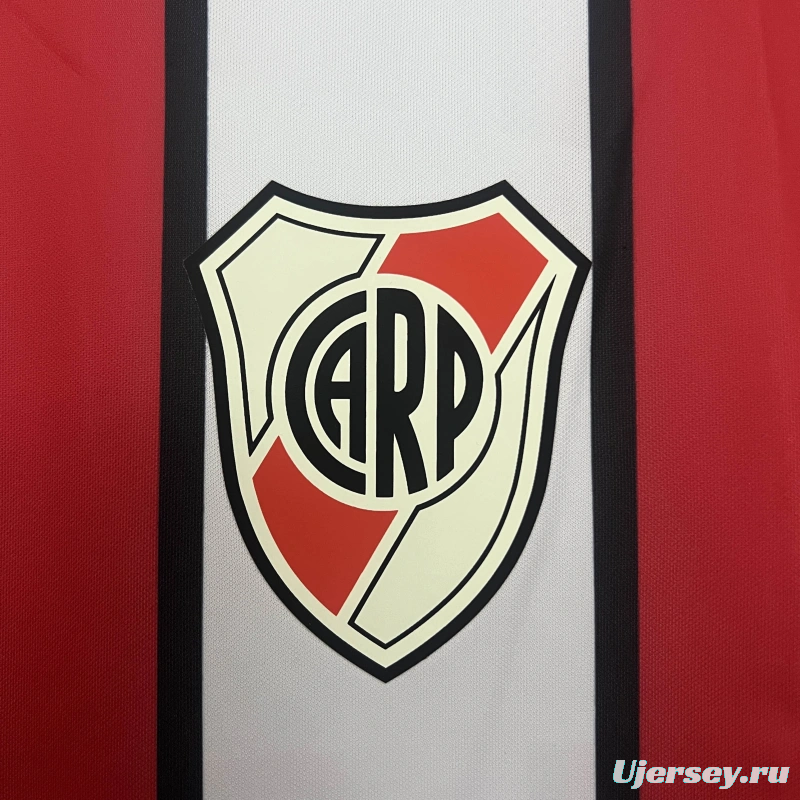 03/04 Retro River Plate Home Long Sleeve Jersey