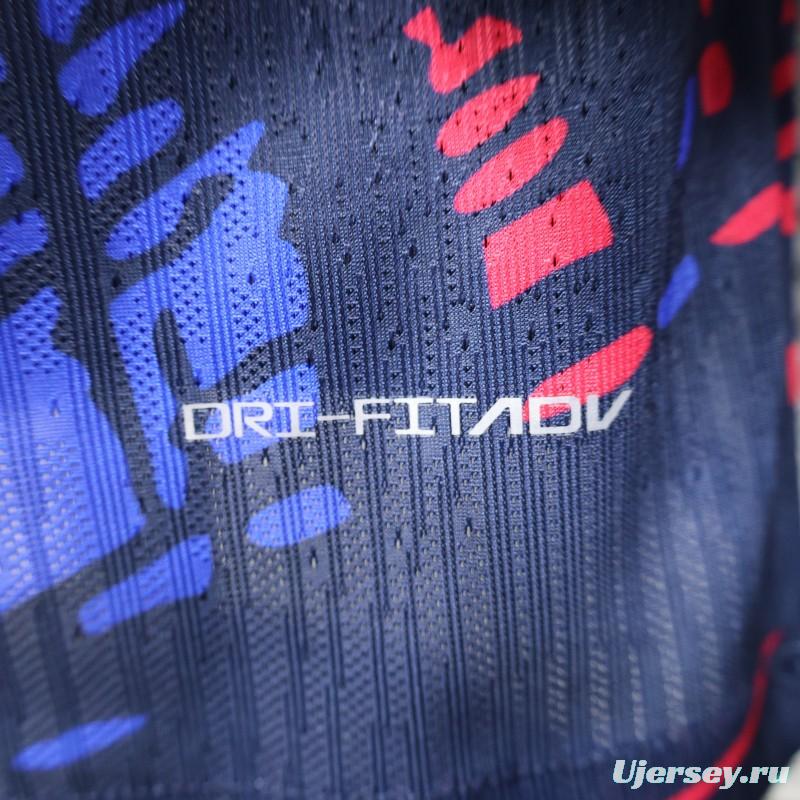 Player Version 25/26 FC Barcelona Navy Blue with Spotify Sponsor Jersey