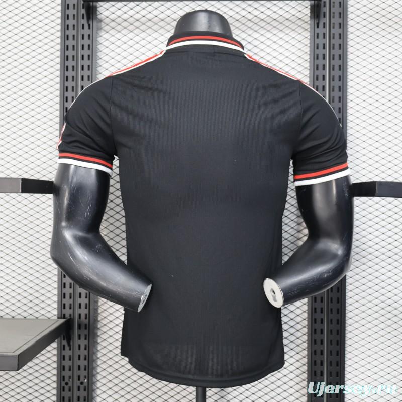 Player Version 98/99 Manchester United Third Black Jersey