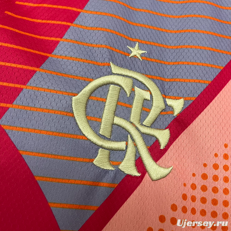 25/26 Flamengo Goalkeeper Pink Jersey S-XXXXL