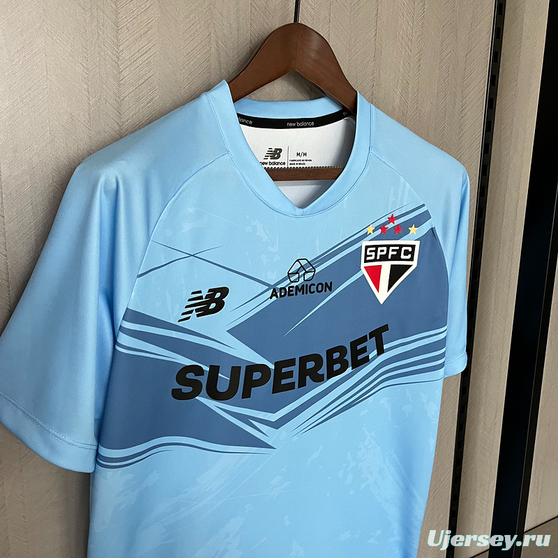 25/26 Sao Paulo Goalkeeper Home Jersey S-XXXXL