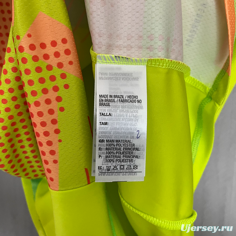 25/26 Flamengo Goalkeeper Fluorescent Green Jersey S-XXXXL