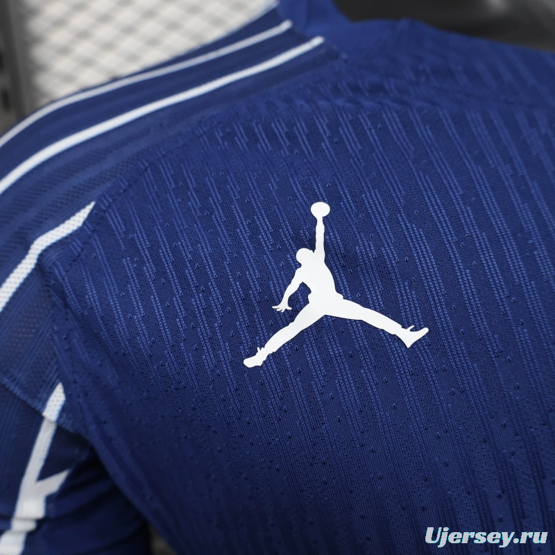 24/25 Player Version PSG Forth Blue Long Sleeve Jersey