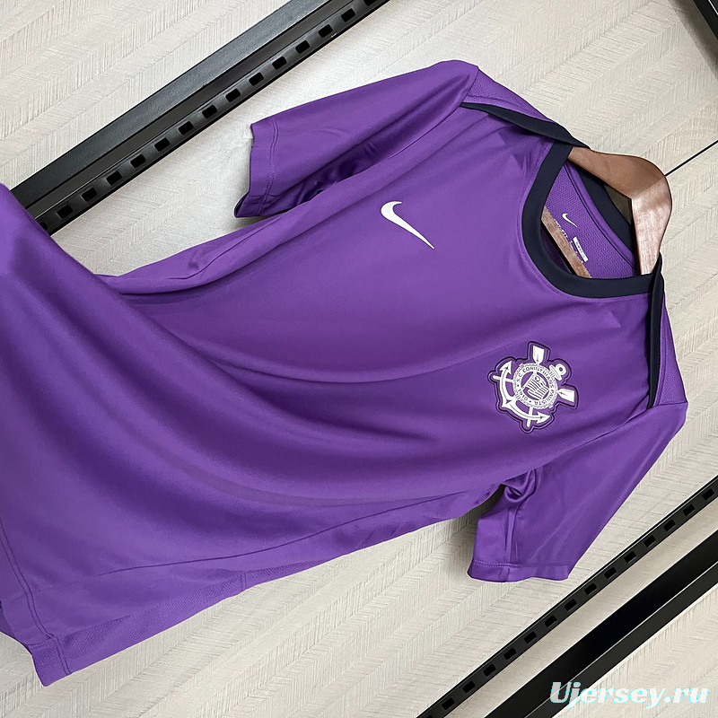 25/26 Corinthians Training Jersey Purple Jersey S-XXXXL