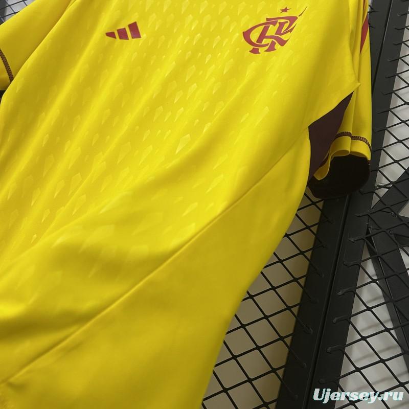 24/25 Flamengo Limited Edition Goalkeeper Yellow Jersey