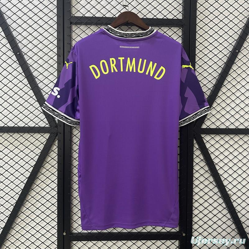 24/25 Borussia Dortmund Purple Goalkeeper Jersey