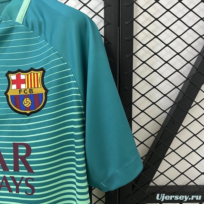 16/17 Retro Barcelona Third Jersey