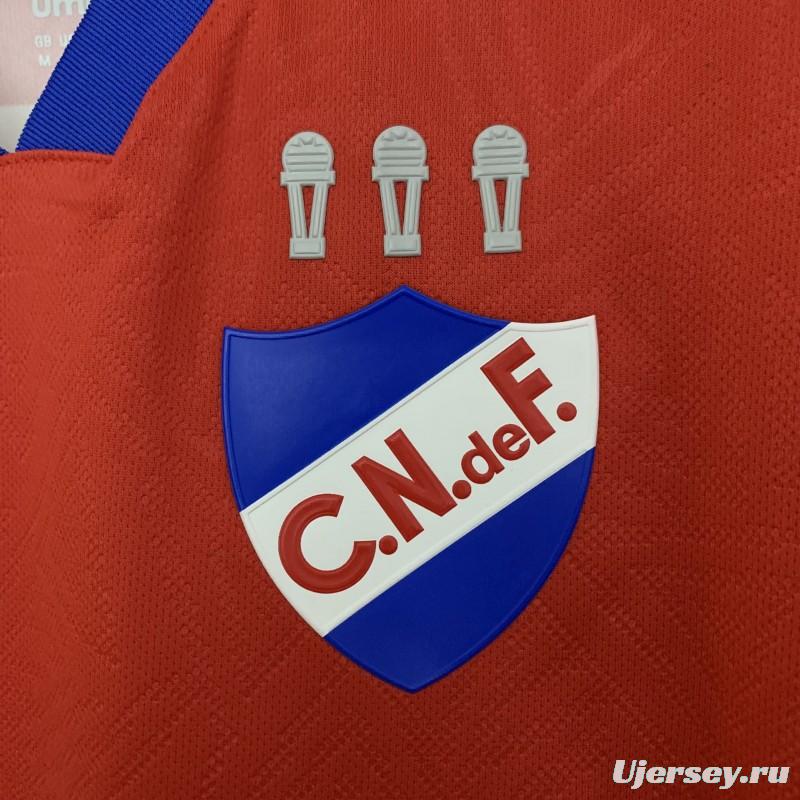 25/26 Uruguayan  Atlético Nacional Red Jersey