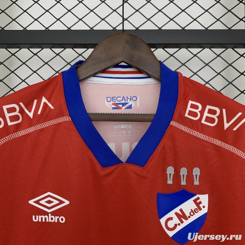 25/26 Uruguayan  Atlético Nacional Red Jersey